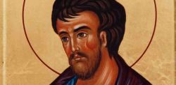LE ICONE DI BOSE Tempera all’uovo su tavola lignea telata e gessata (particolare dell’icona dei Pastori d’oriente e d’occidente cm 40x40), stile bizantino