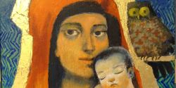 Madonna del Buon Discernimento donata per la chiesa di Cellole da Arcabas e sua moglie Jacqueline l'8 febbraio 2013