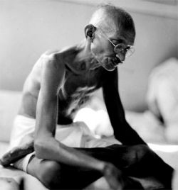 Mohandas K. Gandhi, (1869 - 1948)