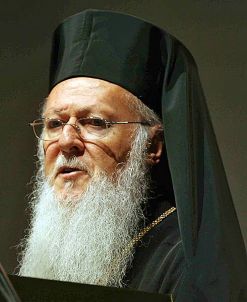 His holiness Bartholomeos I, ecumenical patriarch
